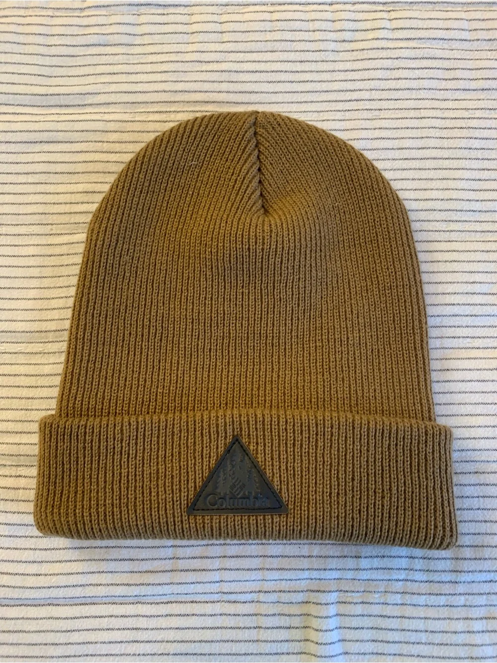 Columbia Men's Knit Beanie - Caramel